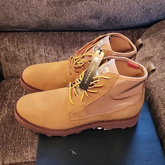 Men's Sorel Caribou OTM CHUKKA WP SIZE 10.5 NWT - Picture 1 of 8